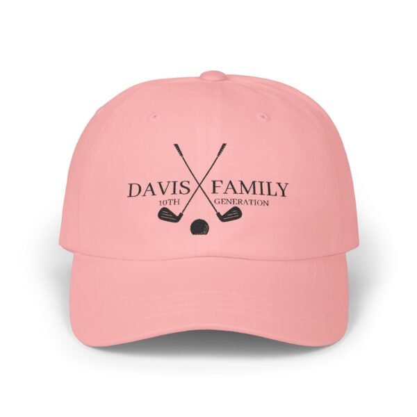 DAVIS Family Golf Dad Cap - Custom 10th Generation Cap for Golf Lovers - Image 5