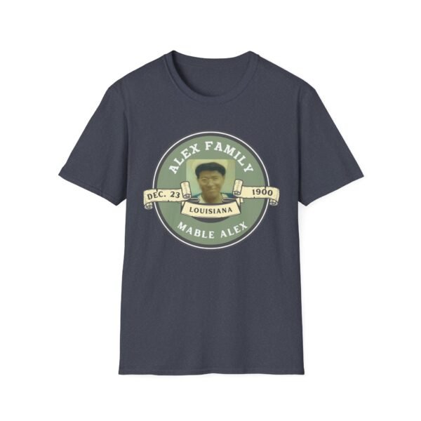 Personalized Family Heritage T-Shirt - Alex Family Vintage Design - Image 8