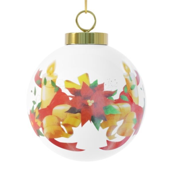 TAYLOR FAMILY American Proud Christmas Ball Ornament - Family is Everything Design - Image 2