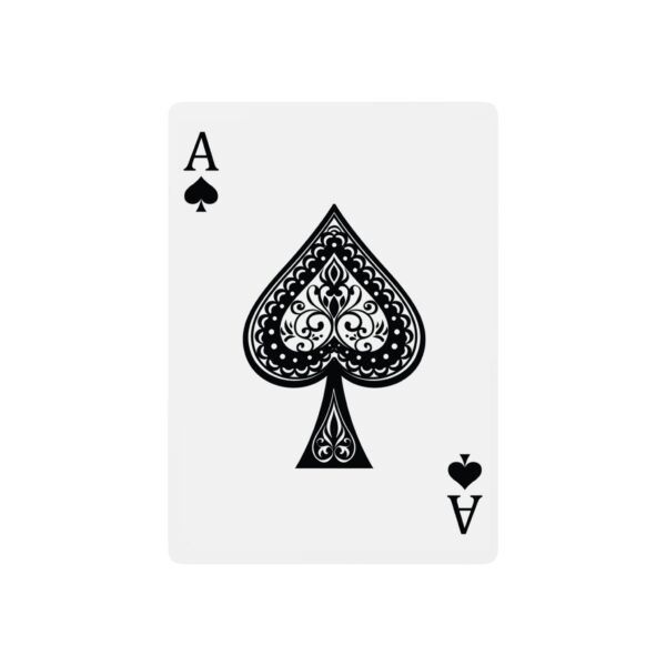 ROBERT POTIER Family Poker Playing Cards - Personalized Deck with Spade Design - Image 2