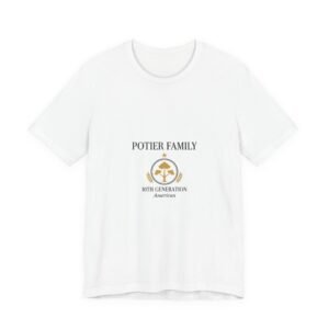 Minimal Micro-Embroidered Crest Tee, Jersey | Quiet Luxury, Premium Basics