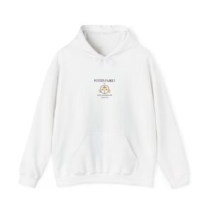 Minimal Micro-Embroidered Crest Hoodie | Quiet Luxury, Premium Basics